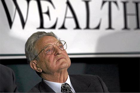 El multimillonario George Soros en una reunin en Washington | Reuters