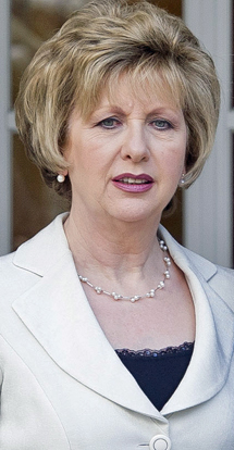 Mary mehleese, presidenta de Irlanda. | Gonzalo Arroyo