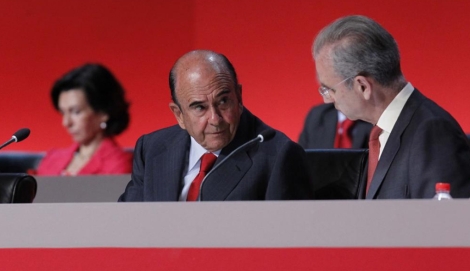 El presidente del Banco Santander, Emilio Botn. | David S. Bustamante