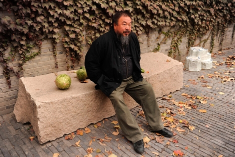 Imagen de 2010 del disidente y artista chino tomada antes de su arresto. | Afp