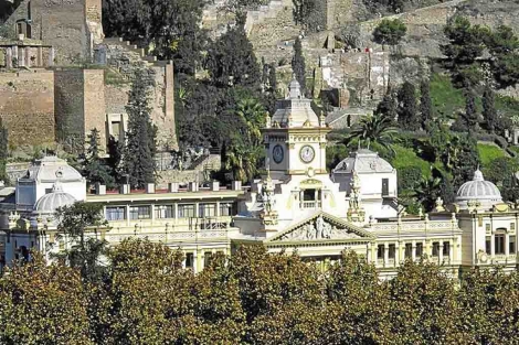 Fachada del Ayuntamiento de Málaga. | PTCS