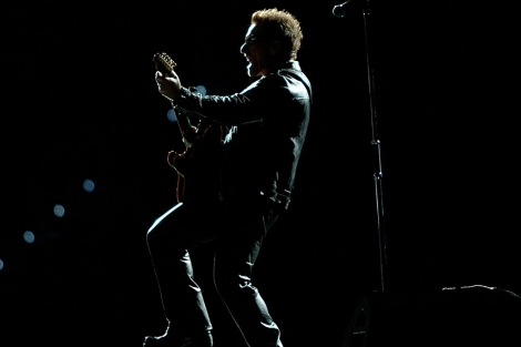 Bono, en el último concierto de la gira. | AP