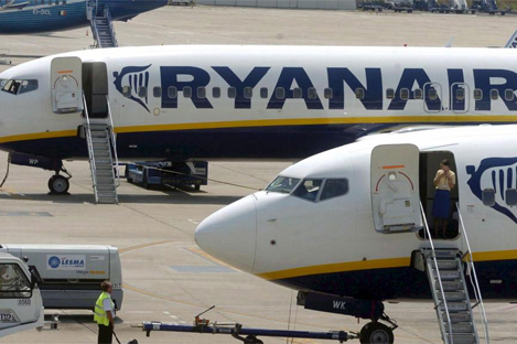 Aviones de la aerolnea 'low cost' Ryanair | EFE