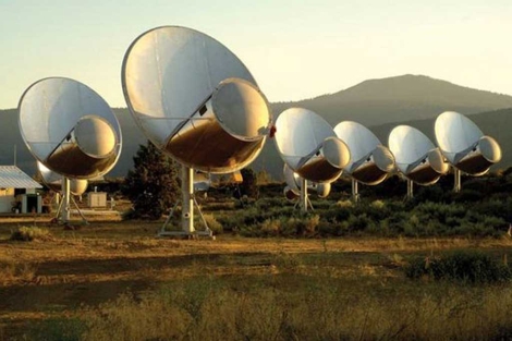 Las antenas receptoras del Instituto SETI, en California. | SETI.