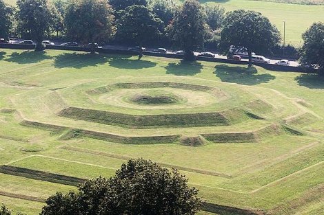 Los jardines del Castillo de Stirling (Escocia), donde se estn realizando los trabajos. | Post.dlf