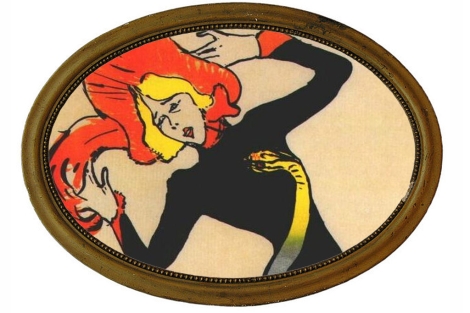 Jane Avril, retratada por Henri Toulouse-Lautrec.