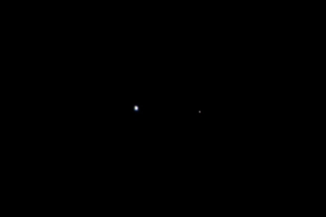 La Tierra (a la izquierda) y la Luna, vistas a 9,6 millones de kilmetros. | NASA