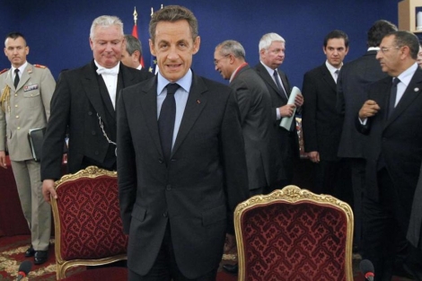 El primer ministro francs, Nicolas Sarkozy, en Pars. | Afp