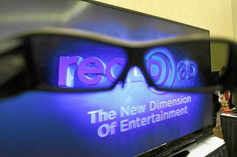 Unas gafas 3D, en el Saln Internacional Consumer Electronics Show en 2010. | AP