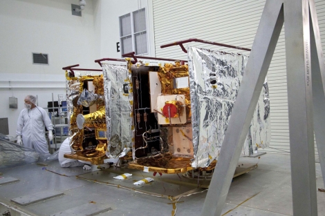Las sondas de la misin GRAIL, en Cabo Caaveral. | NASA