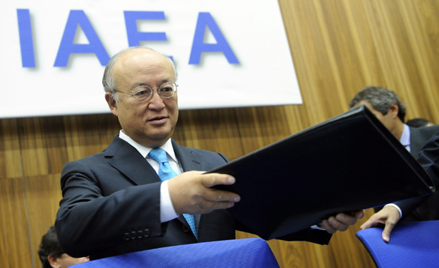 El director del Organismo Internacional de Energa Atmica (OIEA), Yukiya Amano. | Efe