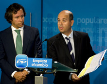 Carlos Floriano y Ramn Moreno. | PP