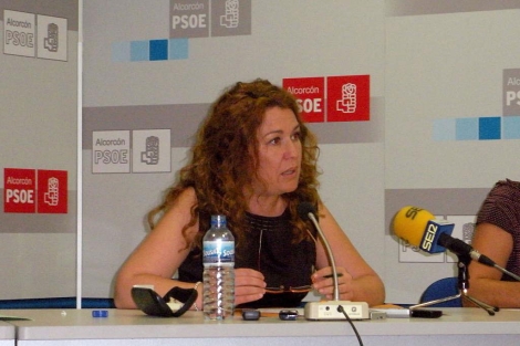 La portavoz del PSOE en Alcorcn, Natalia de Andrs.| EM