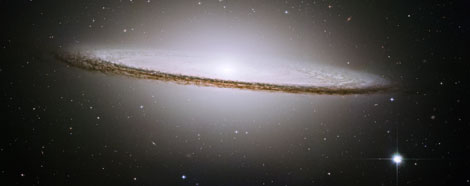 Una de las imgenes del Hubble en 'El rbol de la vida'. | NASA.