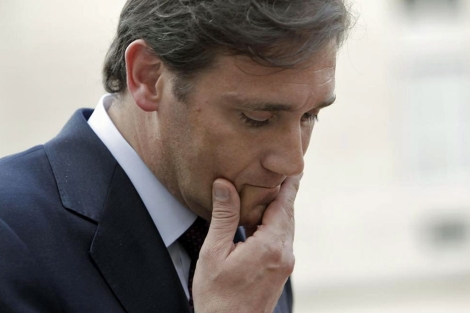 El primer ministro luso tras reunirse el viernes con Sarkozy. | Reuters
