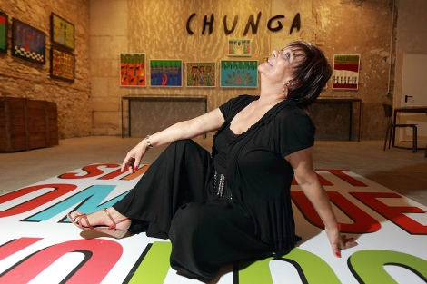 La Chunga, en la Parking Gallery de Alicante. | Ernesto Caparrs