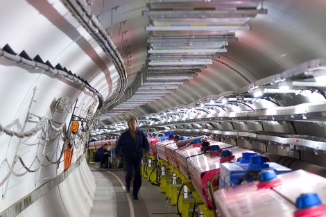 Las instalaciones del CERN donde se ha llevado a cabo el experimento. | AP.