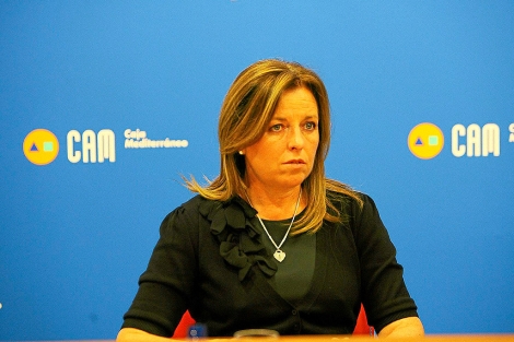 La directora general de la CAM, Mara Dolores Amors, en julio de 2011. | Ernesto Caparrs