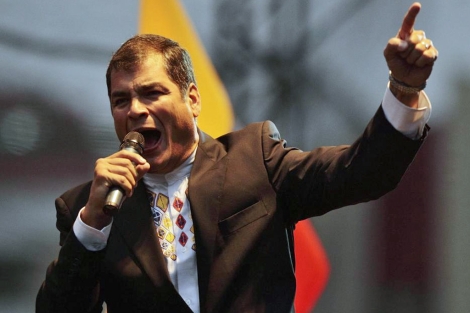 Rafael Correa, presidente de Ecuador. | Efe