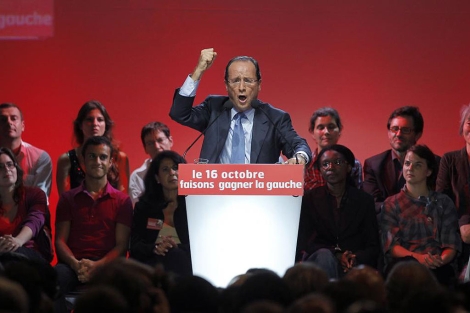 Franois Hollande, durante un discurso en Pars. | AFP