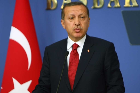 El primer ministro turco, Recep Tayyip Erdogan, en Ankara. | AP