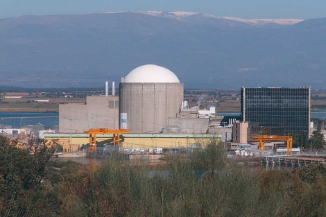 Imagen de la central nuclear de Almaraz. | David Vigario