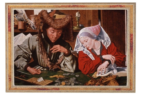 'El cambista y su mujer', de Marinus van Reyerswaele.