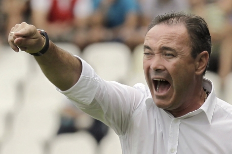 El entrenador del Levante, Juan Ignacio Muoz. | Reuters