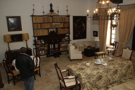 Una de las estancias de la casa-museo de Zuloaga en Pedraza. | R. Blanco