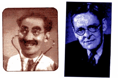 Groucho Marx y TS Eliot.
