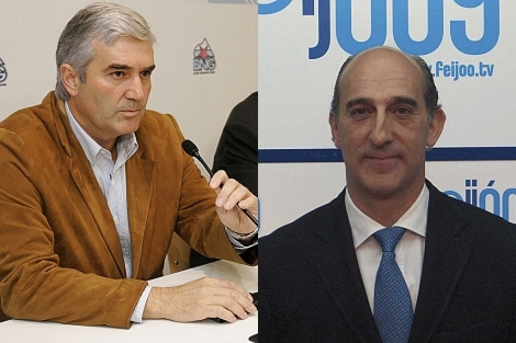 Fernado Blanco (izq.) y Pablo Cobin (dcha.), ex parlamentarios dimitidos. | EL MUNDO