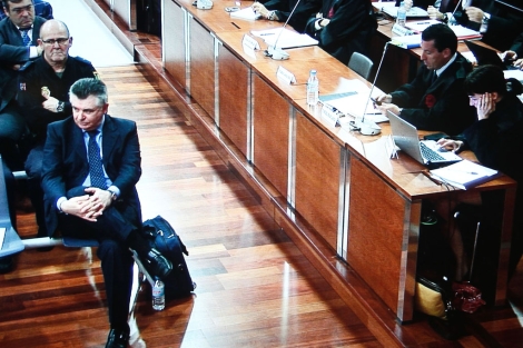 Juan Antonio Roca sentado en el banquillo de los acusados. | Antonio Pastor