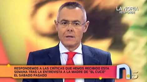 Jordi Gonzlez defiende este sbado la entrevista a la madre de 'El Cuco'.