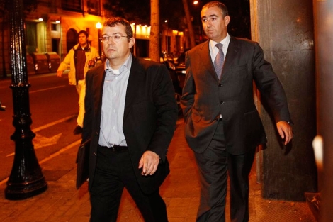 Tores y su abogado asistieron anoche al registro | Quique García
