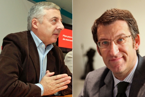 El vicesecretario general del PSOE, Jos Blanco, y el presidente Nez Feijo. | Efe | PP