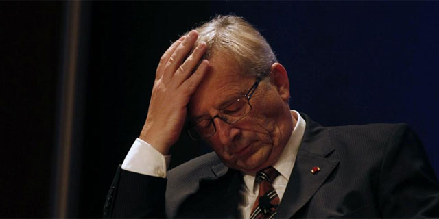 Juncker, durante una conferencia este jueves en Lisboa. | Reuters
