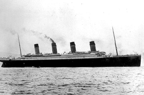 Imagen del trasatlntico 'Titanic' en Southampton. | Ap