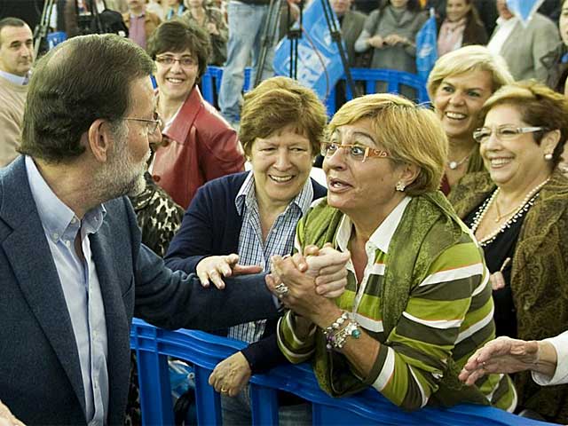 Mariano Rajoy en Zaragoza.