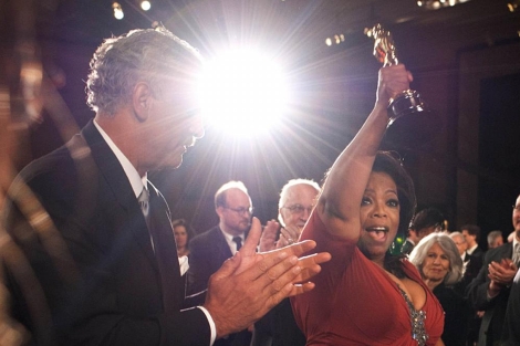 Winfrey, con el Premio especial de la Academia. | Reuters