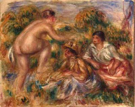 Otra de las obras robadas, esta de Renoir.