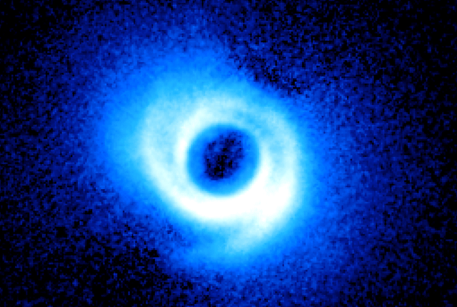Brazos espirales en la estrella SAO206462 | NAOJ/Subaru, Grady et al.