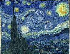 'La noche estrellada', de Van Gogh.