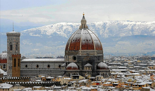 Florencia, nevada. | Efe