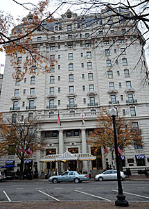 Un hotel de Washington donde DSK pudo haber mantenido relaciones. | AFP
