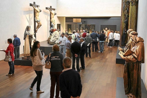 Interior del Museo Nacional de Escultura tras su reforma. | J.M. Lostau