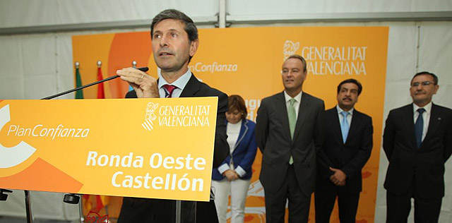 El alcalde en la reciente inauguracin de una infraestructura importante para Castelln, la Ronda Oeste. | E. Torres