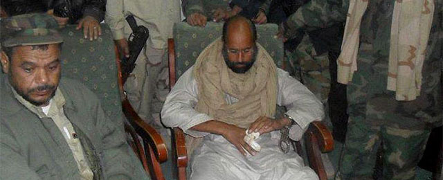 Saif al Islam, tras ser capturado. | Efe