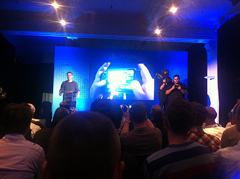 Momento de la presentacin europea de PS Vita en Londres. | ELMUNDO.es