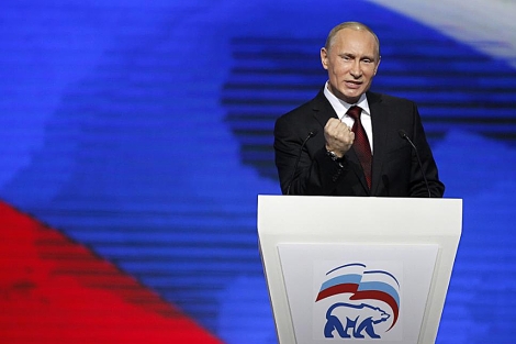 Putin, en el acto. | AP