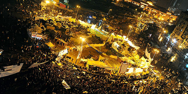 La plaza de Tahrir, centro neurálgico de las protestas. | Efe